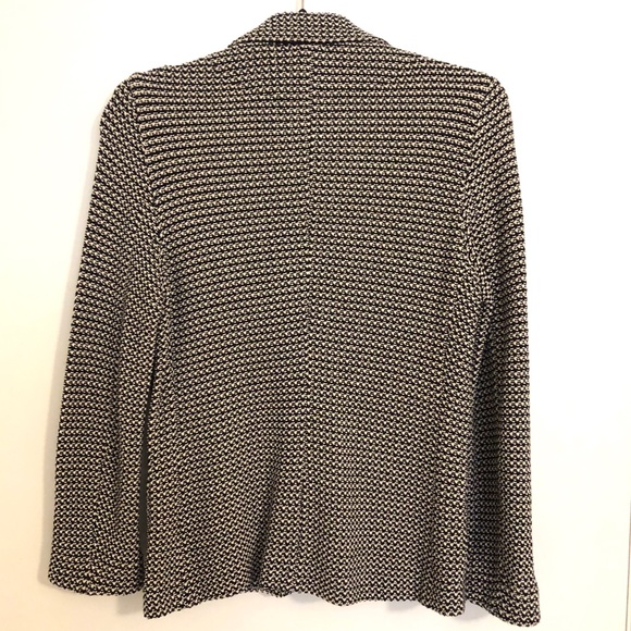 Gerard Darel Black and White Tweed Blazer - Picture 4 of 7